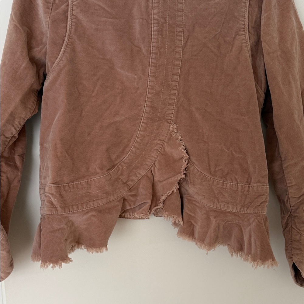 Free People Velvet Utility Jacket - Picture 7 of 10